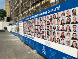 Palissade Nouveau Lariboisière