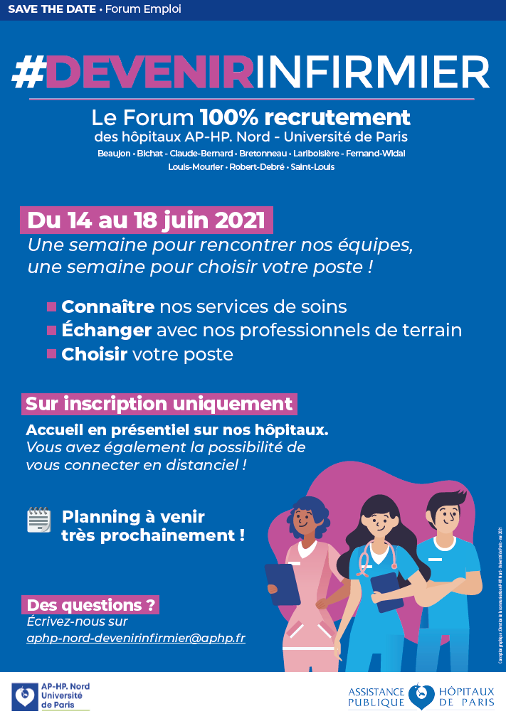 Affiche Devenir Infirmier Forum 