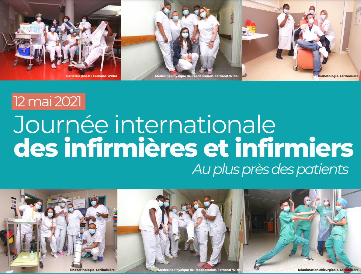 Journée Internationale des Infirmières et Infirmiers : au plus près des patients  Hôpital 